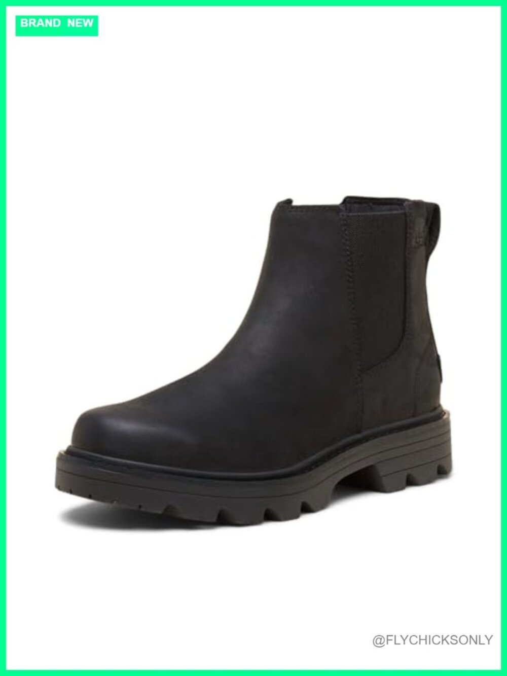 Waterproof Leather Chelsea Boots with Removable EVA Footbed and Adjustable Gore